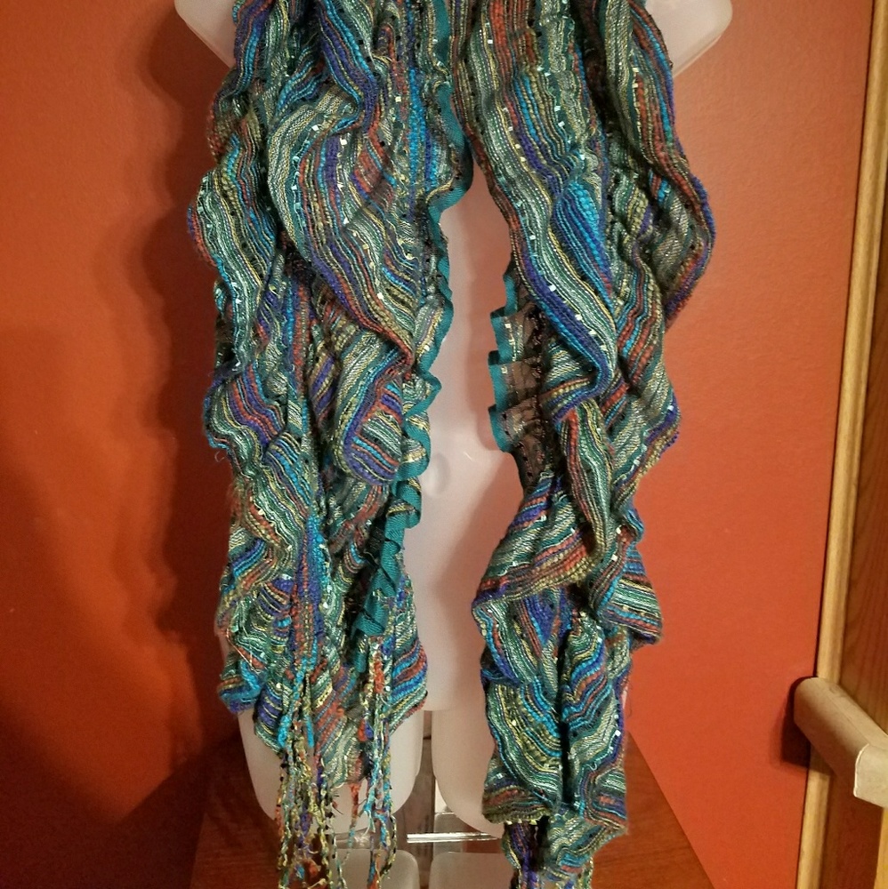 Multi Color Scarf - Picture 4 of 5